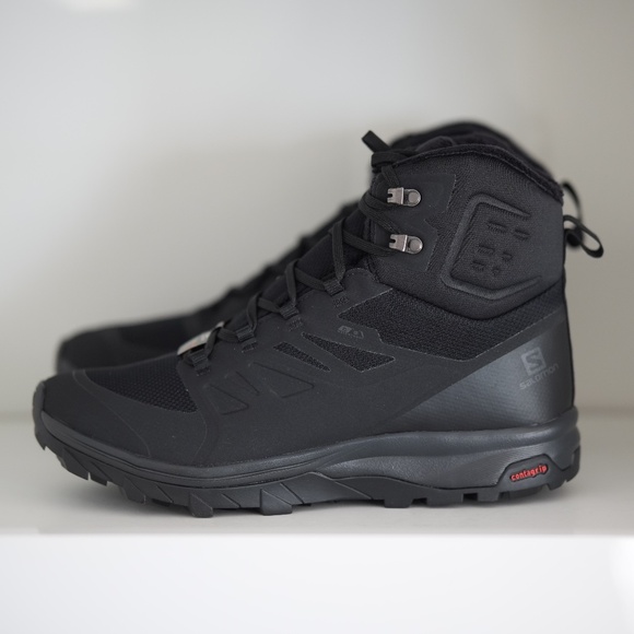 Salomon OUTblast TS CSWP Snow Boots Men US 9.5/ EU 43 1/3 Black 409223 main image 6